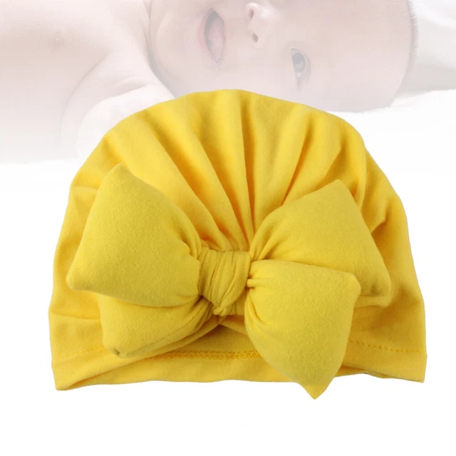 Cappello turbante neonato neonato neonato cappello bowknot