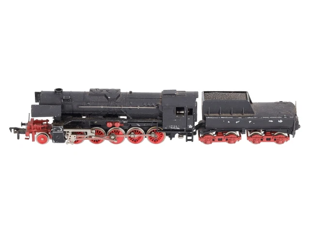 HO - TRIX EXPRESS 2202 - LOCOMOTIVE VAPEUR TENDER de la SÉRIE BR 24 058 en BO EUR 49,00