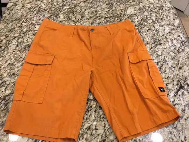 True Relgion Cargo Shorts Mens Size 38- 12’ Inseam!