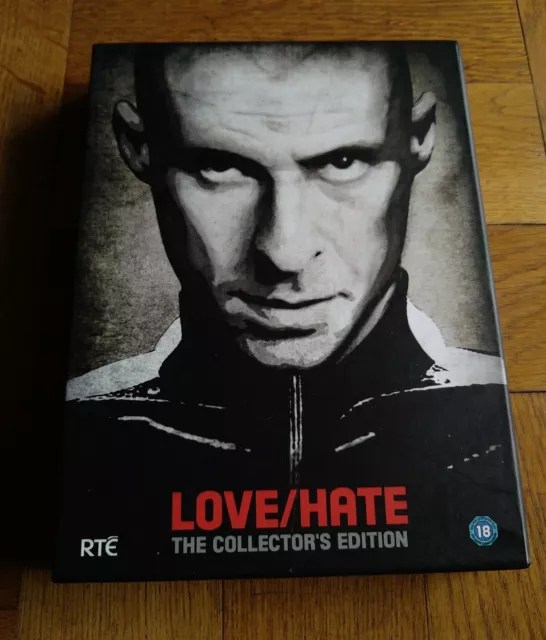 Love/Hate The Collectors Edition RTE Region Free 9 Disc + Book DVD Box Set OOP