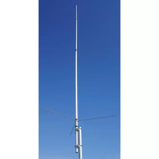 Amateur Dual-band Base Antenna With 17 Ft. Base Antenna | Tram Fiberglass Uhf