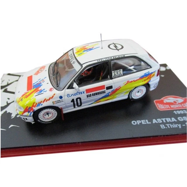 Opel Astra GSI 16V Thiry 1993 Rally Monte Carlo 1:43 Ixo Altaya Diecast