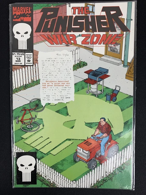 The Punisher War Zone  #13 Marvel Comics 1993 Bagged And Boarded