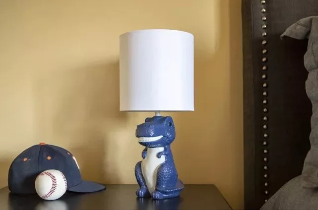 Set Of 2 Kids Dinosaur Table Lamp, Your Zone