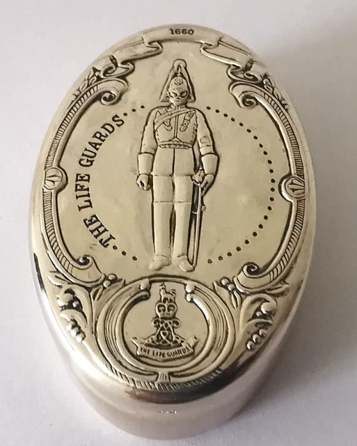 彫刻・オブジェ Vintage London Hallmark 1984 Pill Box 彫刻・オブジェ Vintage London Hallmark 1984 Pill Box British