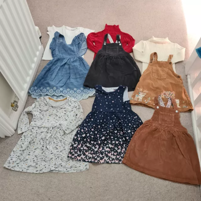 girls bundle dresses 2-3 years excellent