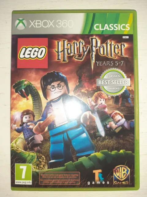 Xbox 360 LEGO Harry Potter: Years 5-7 Mint Disc proff Restored Free Postage