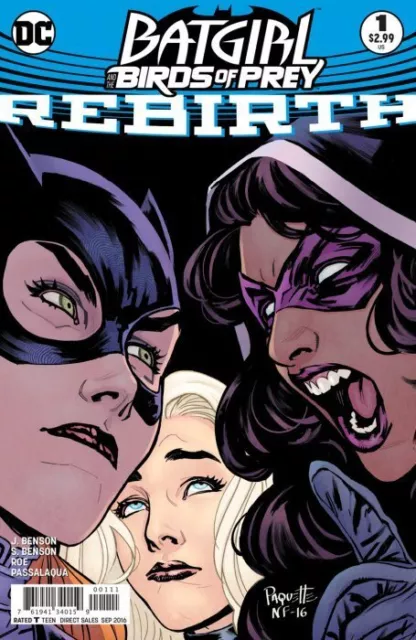 BATGIRL AND THE BIRDS OF PREY REBIRTH ISSUE 1 - FIRST 1st PRINT - DC COMICS 2016