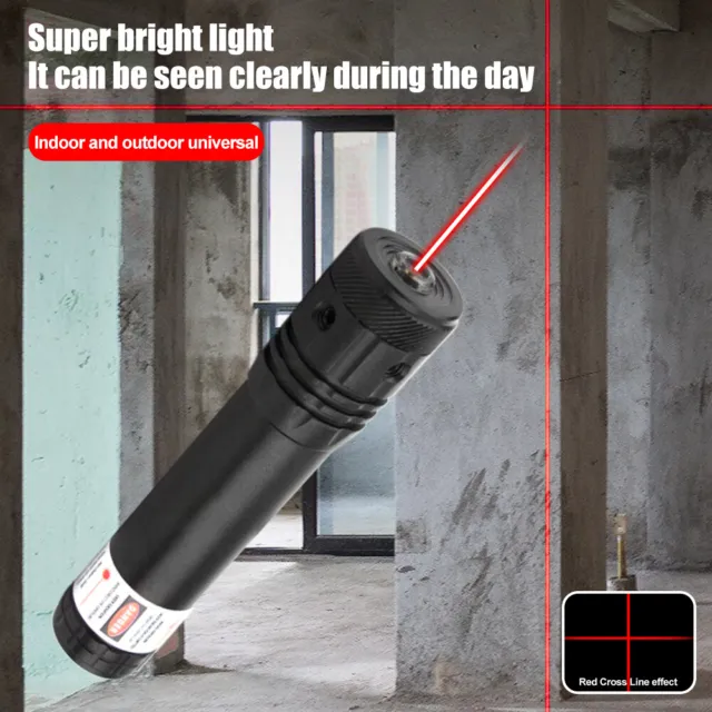 Handheld Red Laser Pointer Pen Level Leveling Line Cross line Infrared Lazer