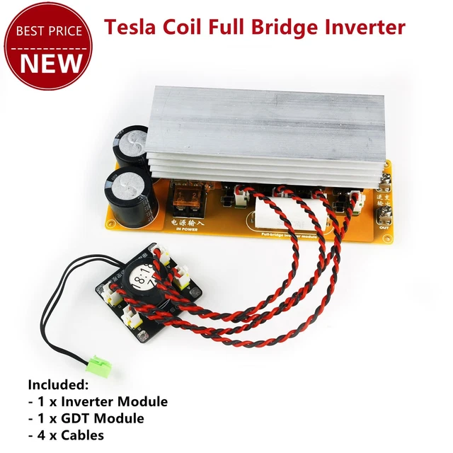 Tesla Module 4 TESLA COIL FULL Bridge Inverter Module H Bridge and GDT Module for ...