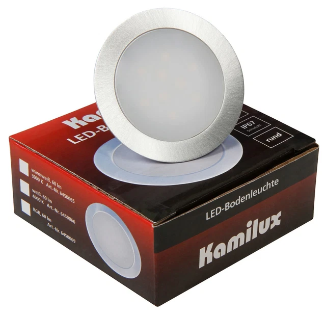 LED PANEL LEUCHTE Ultraslim Einbaustrahler rund Deckenlampe flach Spot ...