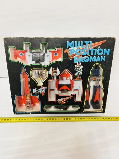 Jouet MARK Gokin Robo Car Town Ace 1984 – Véhicule Robotisé Vintage – État D'occasion