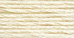 Madeja de algodón perla DMC talla 5 27,3 yardas crema -115 5-712