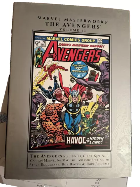 MARVEL MASTERWORKS THE AVENGERS VOL 13 ~ HARDCOVER unread review copy