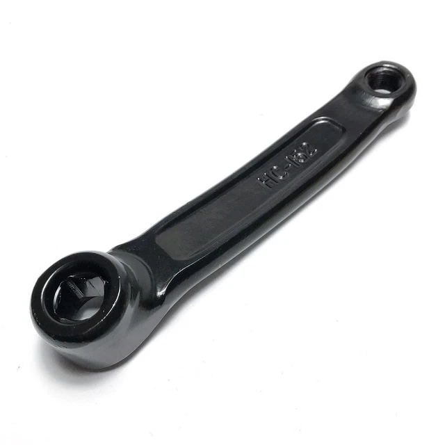 Manivelle Vélo D'Appartement 127 Mm – Paire Gauche/Droite Fer Robuste, Axe Pédale 9/16-20