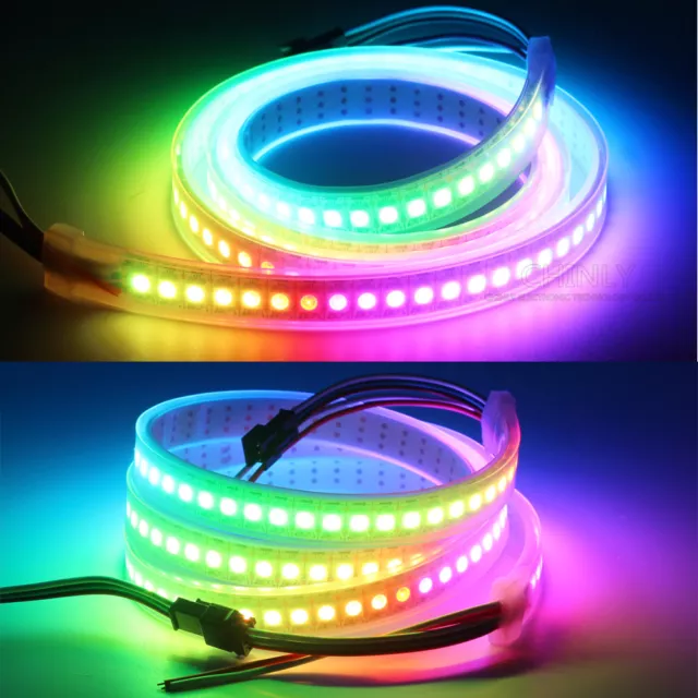 WS2812B LED Streifen 1m/5m RGB Licht SMD 5050 Individuell Adressierbar DC5V