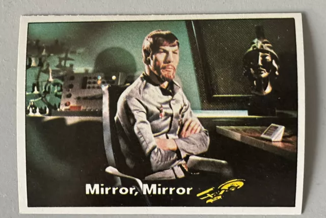 1976 Star Trek Trading Card #56 - Mirror, Mirror - Captain's Log