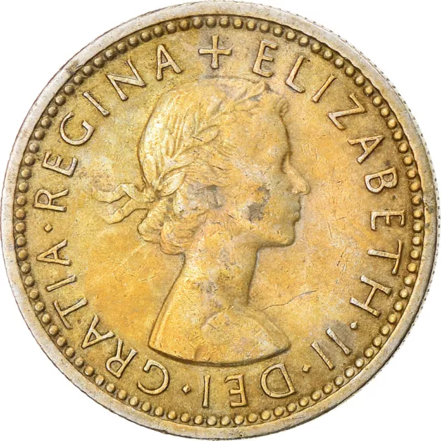 [#380124] Coin, Great Britain, Elizabeth II, 6 Pence, 1962, VF(30-35), Copper-ni