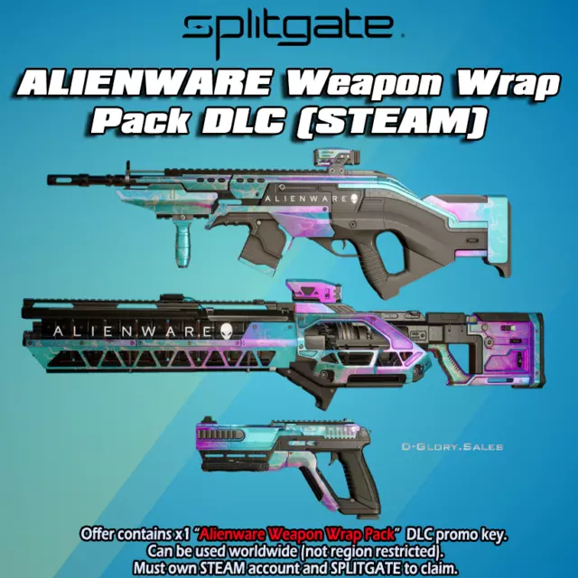 Splitgate - Invictus Skin Pack [Guardian, Portal Gun, Jetpack] (ALL  Platforms)