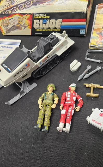 GI JOE GIJOE G.I.JOE Polar Battle Bear Snowmobile ORIGINAL WITH BOX EUR 79,00 - ES