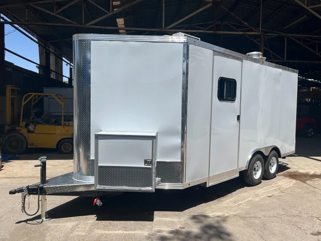 16' x 8.5' CONCESSION FOOD RESTAURANT CATERING FOOD TRAILER