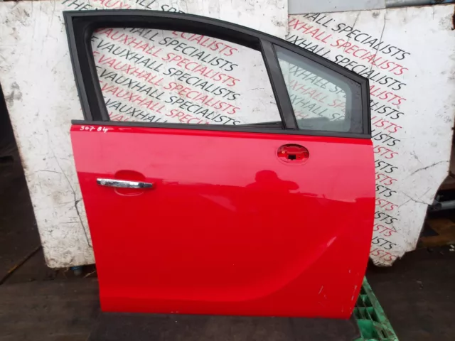 Vauxhall Meriva B 2010-2017 Right Front O/S/F Door Bare Red 79U 547 36784