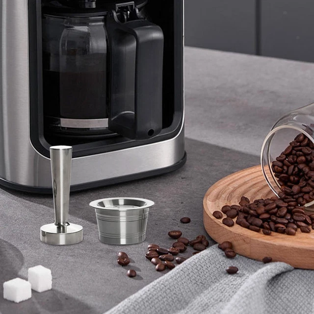 Icafilas-Capsules De Café Réutilisables Pour Machine Philips Senseo, Dosette De Filtre à Café Aste En Acier Inoxydable  15 - 11