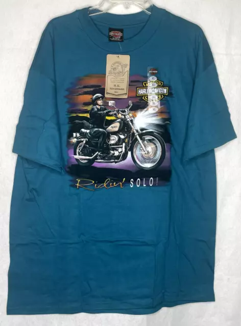 Vintage Harley-Davidson Men's XL Graphic T- Shirt Walter's Brothers Peoria, IL
