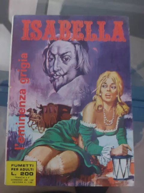 ISABELLA N°102 1970 " l eminenza grigia"- OTTIMO - VINTAGE