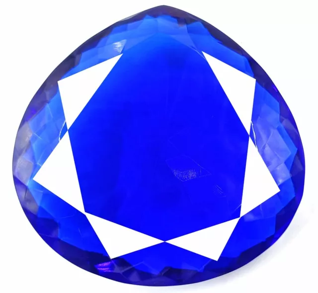 Great Quality 1000 Ct Royal Blue Topaz Pear Shape Egl Certified Loose Gemstone