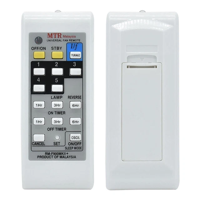 PREMIUM REMOTE CONTROL Replacement Universal Electric Fan Remote ...