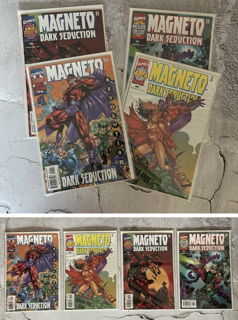 MARVEL comics X-MEN - MAGNETO DARK SEDUCTION - FULL SET 1-4