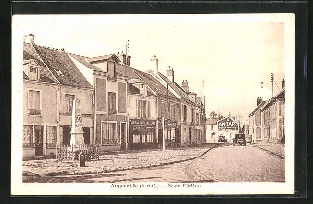 CPA Angerville, Route d´Orléans