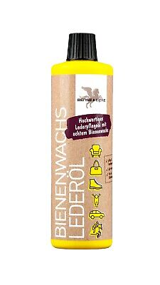 Bense & Eicke cera de abejas aceite de cuero 500 ml para el cuidado y conservación del cuero