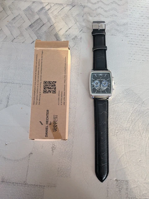 Montie IEKE Homme En Cuir - Mouvement Quartz - Occasion - Bracelet Cuir