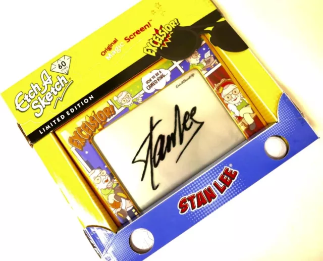 Etch A Sketch Stan Lee Excelsior 60th Anniversary Limited Edition Marvel Comics