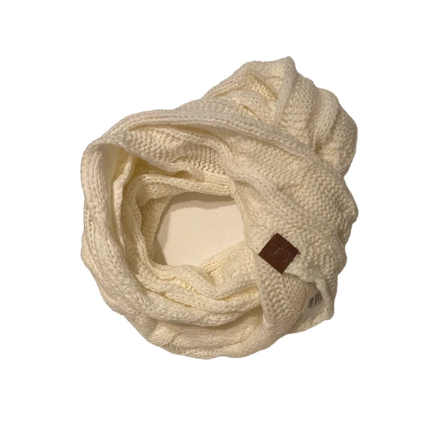 CC Women's One Size Knit Infinity Scarf The Paper Store NWT