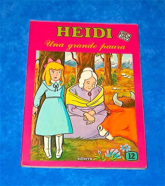 Heidi Dalla Tv Vol.12 Una Grande Paura Edierre Fumetti Brossura '70