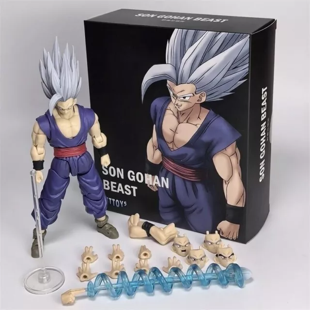 New S.H.Figuarts Dragon Ball Super Son Gohan Beast Action Figure with Box CT VER