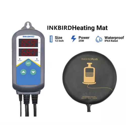 Inkbird ITC-306T Digital Temperaturregler Therometer / Brauen Wärmematte EU C/F