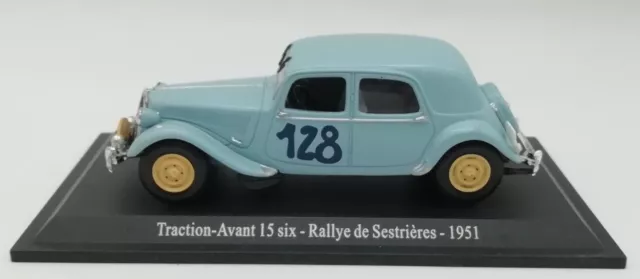Citroen Traction Avant 15 Six Rallye De Sestrieres 1951  Uh