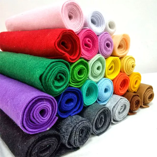 Soft Felt Fabric Non woven Roll Sheet Christmas Patchwork Craft DIY Material