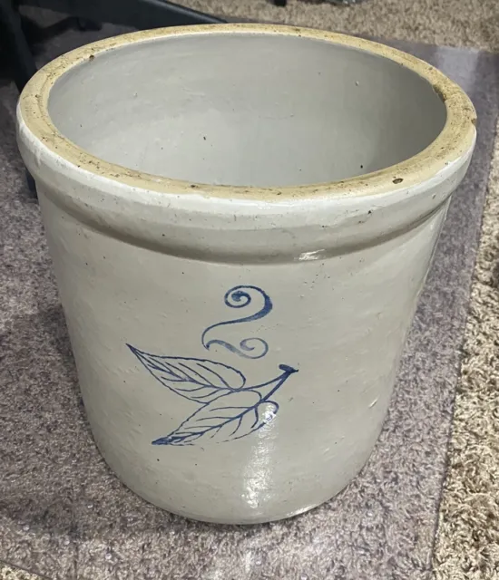 Red Wing blue band mug with - Larry's Jugs Antiques