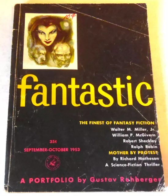 Fantastisch (Geschichten) - US Digest - September-Oktober 1953 - V2.#5 - Sheckley, Bixby, Miller