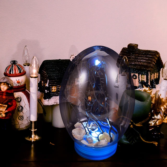 Ecosphere Closed Aquatic Ecosystem Aquatic Ecosystem tiny goldfish tank Led Home