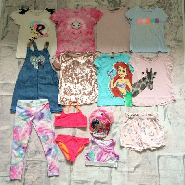 Girls Clothes Bundle 4-5 Years Gap Next TU Etc Dress Tops Shorts Swim Costume