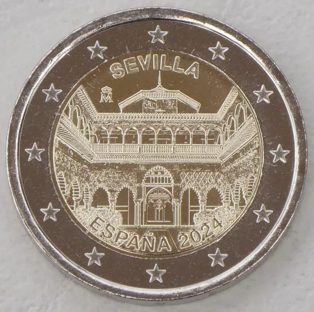 Monnaie commémorative Espagne 2024 Sevilla splendide