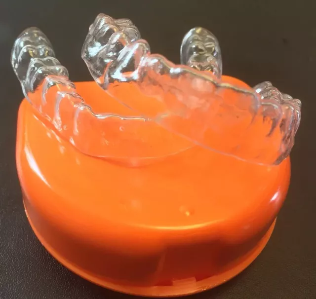 Custom  Dental Orthodontic Essix Retainer UPPER@LOWER+Free Protective Case