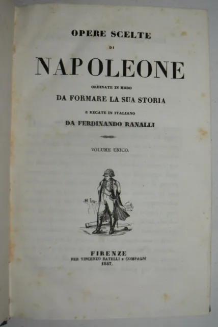 NAPOLEONE – ediz. 1847 – Opere scelte