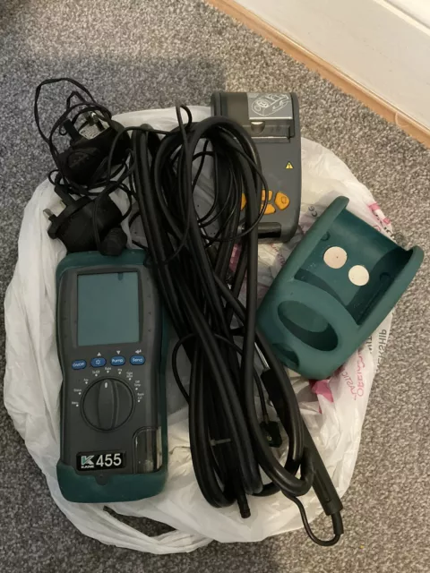 Kane 455 Flue Gas Analyser With Printer